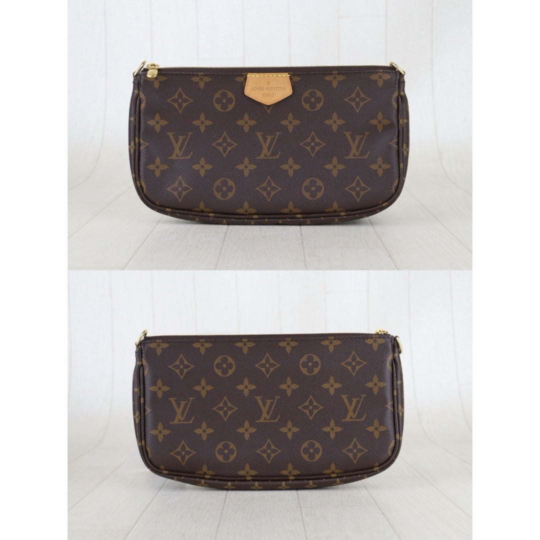 Include Entrupy Certificate of Authenticity｜Very Good ( Rank A)｜Louis Vuitton Monogram Multiti Pochette Accessoire  IC Chips Model ｜S26071804