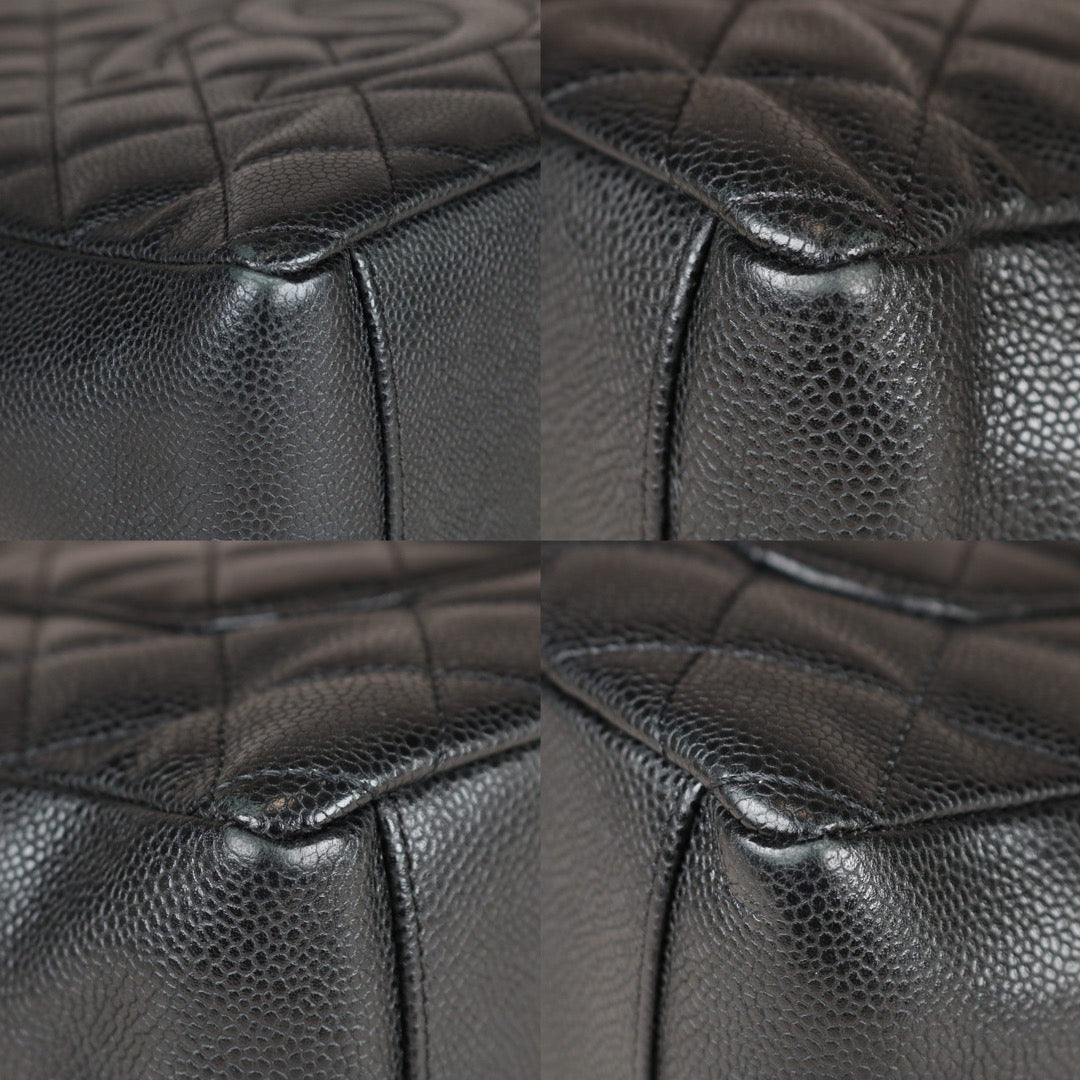 Very Good ( Rank A)｜ CHANEL Matrasse PST Chain Tote Bag Caviar Skin Black  Made In 2012 Year｜S24071601