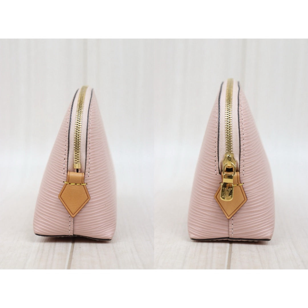 Very Good ( Rank A) ｜ LV Epi Cosmetic Pouch Pink IC Chips Model ｜25070304