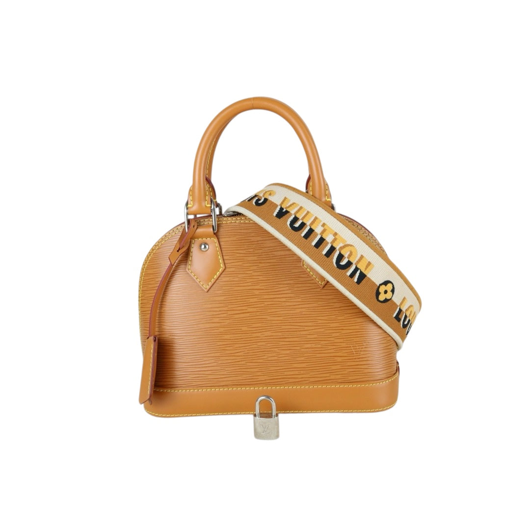 Very Good ( Rank A)｜LV Epi Alma BB HandBag Shoulder Bag Caramel Color｜X25111310