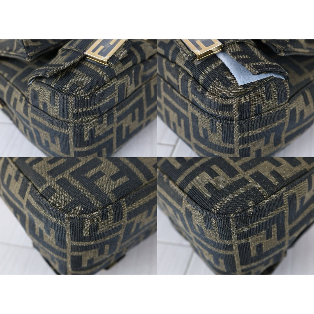 Excellent（Rank SA）｜ FENDI Zucca Mamma Baguette Multi-Pocket Shoulder Bag  Current Model｜X25102308