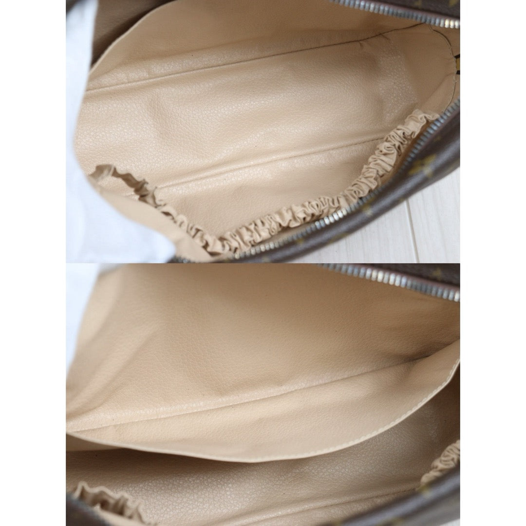 Include Entrupy Certificate of Authenticity｜Good ( Rank AB)｜ Louis Vuitton Truth Toilet 28 Monogram Makeup Pouch｜26072101