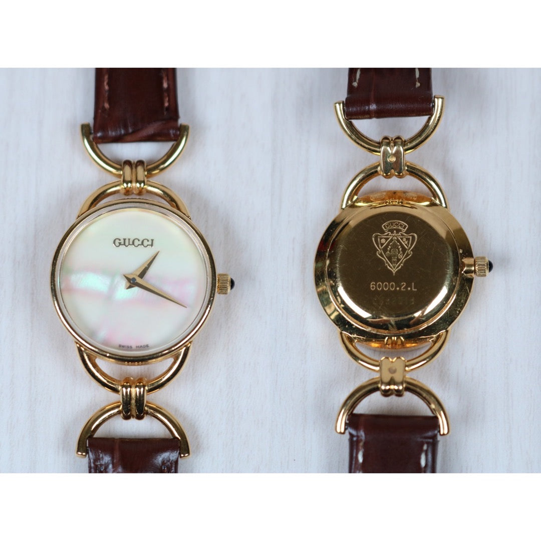 Very Good ( Rank A)  ｜ GUCCI  Leather Quartz Watch ｜S24060603