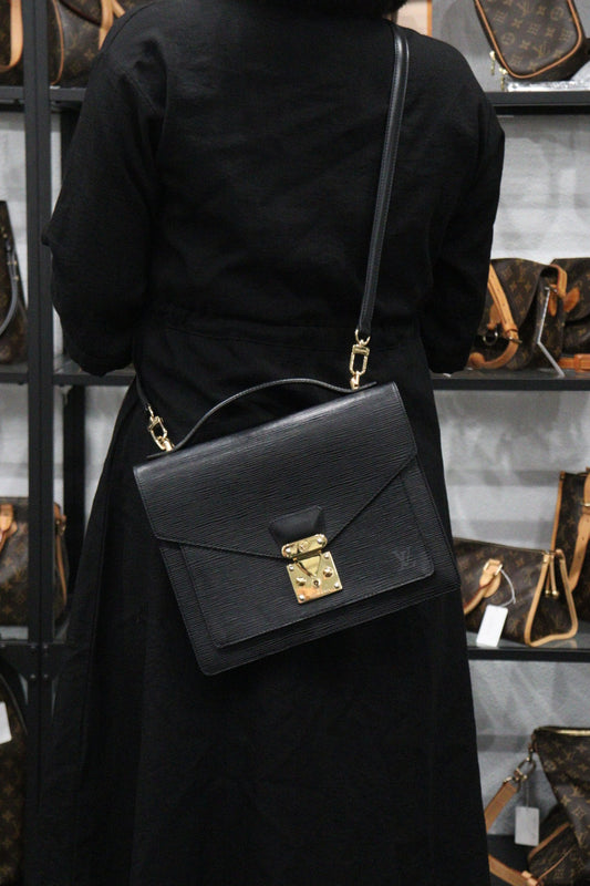 Rank AB ｜ LV Epi  Shoulder Bag Black｜23102112