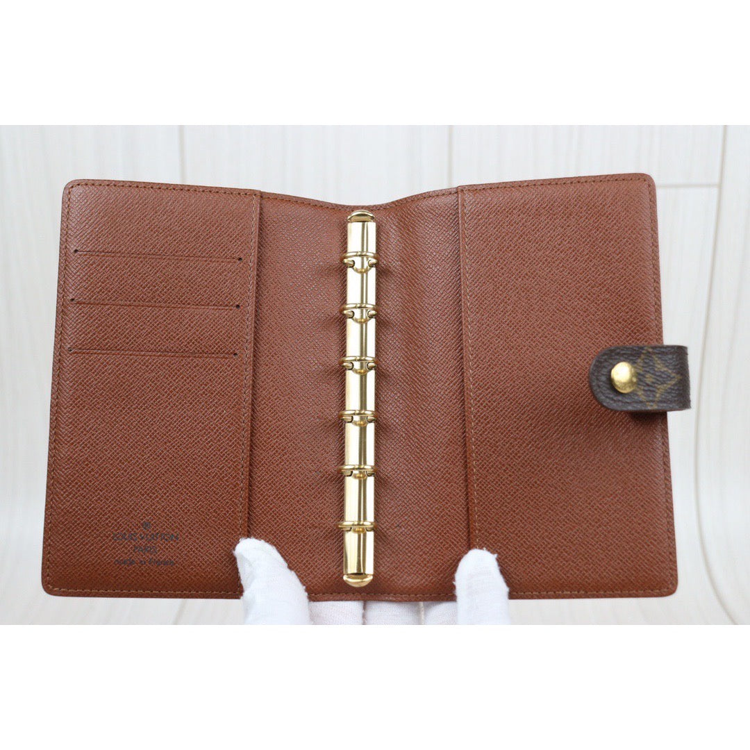 Rank A ｜ LV Monogram Agenda PM Notebook Cover ｜24011218