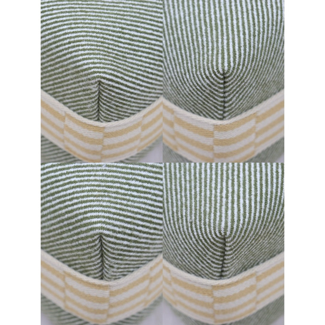 Very Good ( Rank A) ｜ HERMES Bride-A-Brac Canvas Green and Beige Handbag ｜W25121605