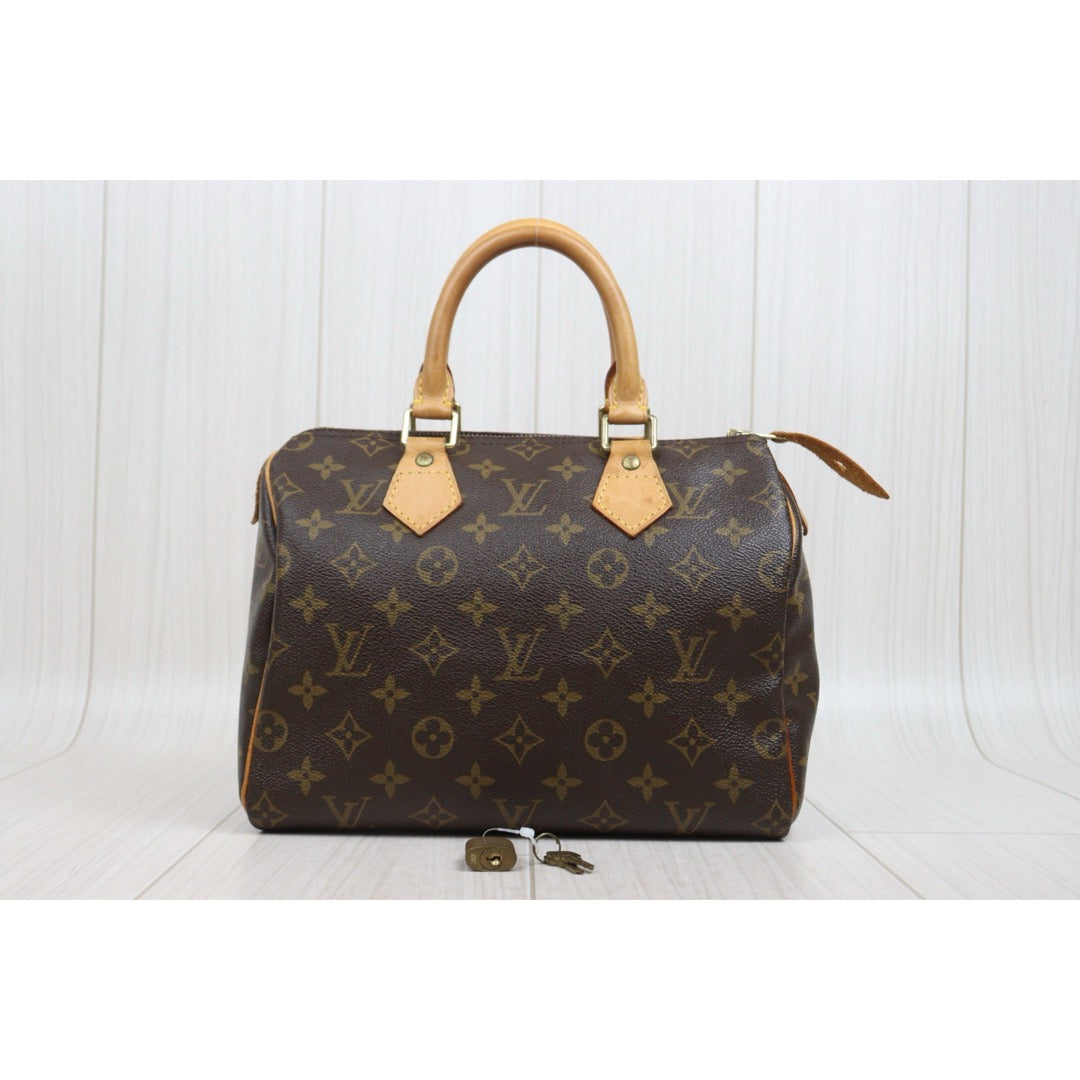 Include Entrupy Certificate of Authenticity｜Good ( Rank AB)｜ Louis Vuitton Monogram Speedy 25 Hand Bag ｜26042803