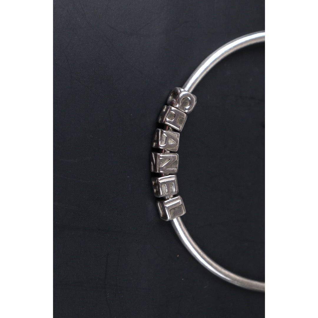 Very Good ( Rank A) ｜CHANEL Vintage Silver Plating Bracelet｜Y24080208