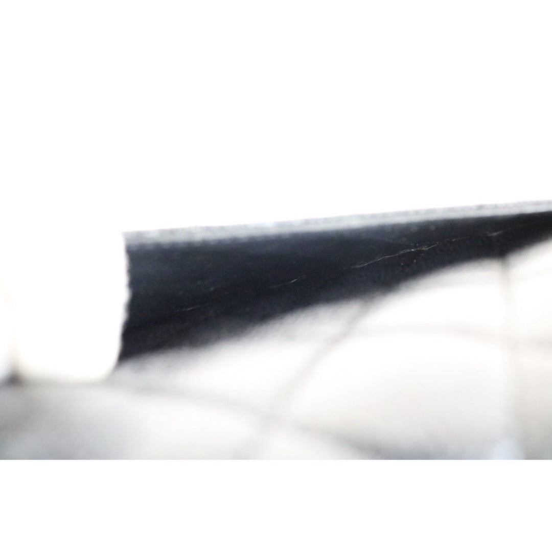 Good ( Rank AB)｜ CHANEL Caviar Skin Matrasse Double Flap 25 Shoulder Bag Black Made In 2009-2010 Year  ｜S25112907