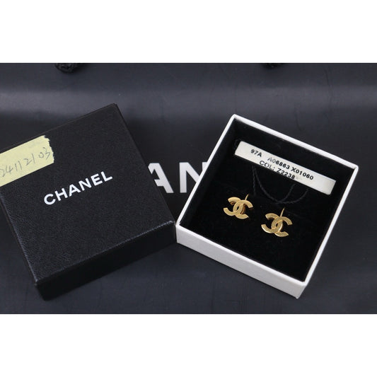 Very Good ( Rank A) ｜CHANEL COCO Earrings 18k Gold Plated ｜24112103