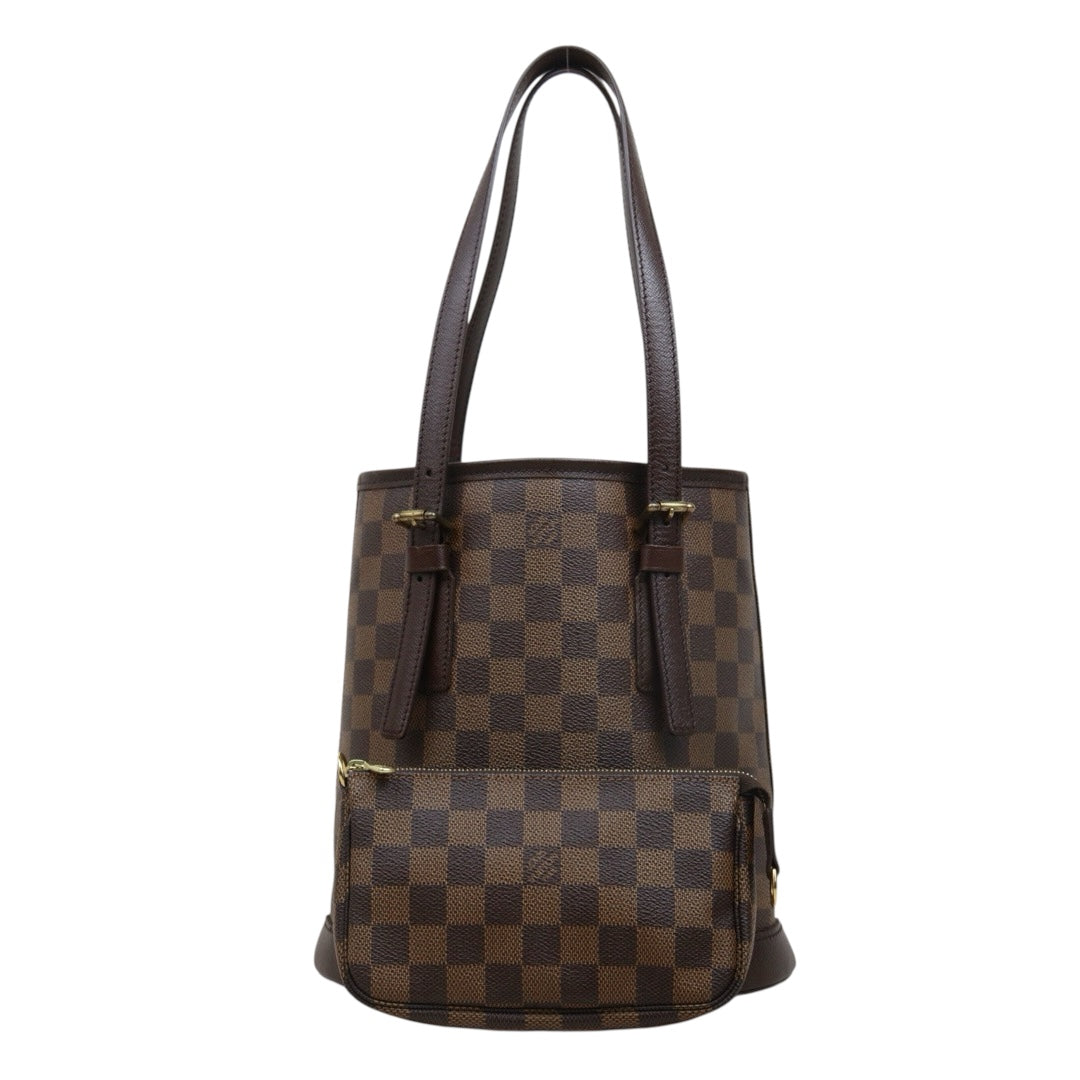 Good ( Rank AB)｜LV Damier Male Handbag With Pouch｜25052914