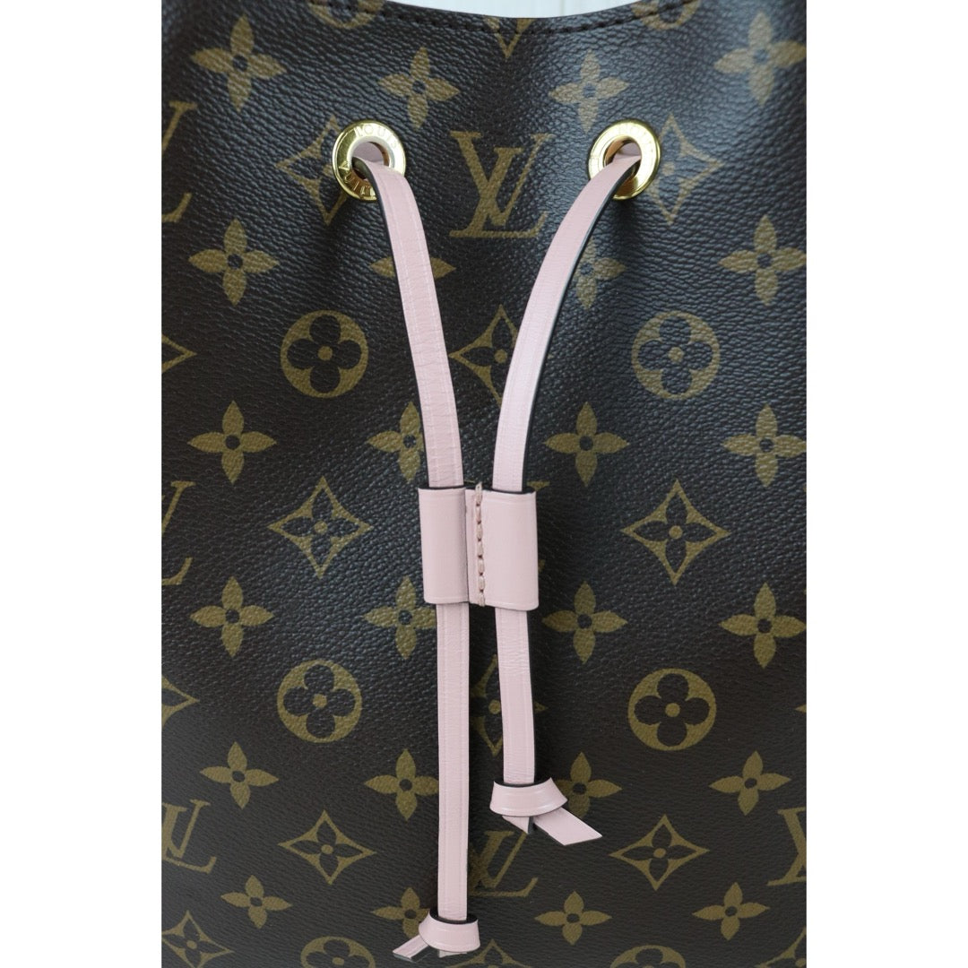 Include Entrupy Certificate of Authenticity｜Very Good ( Rank A)｜ Louis Vuitton Monogram Neo Noe Shoulder Bag Pink IC Chips Model｜S26041202