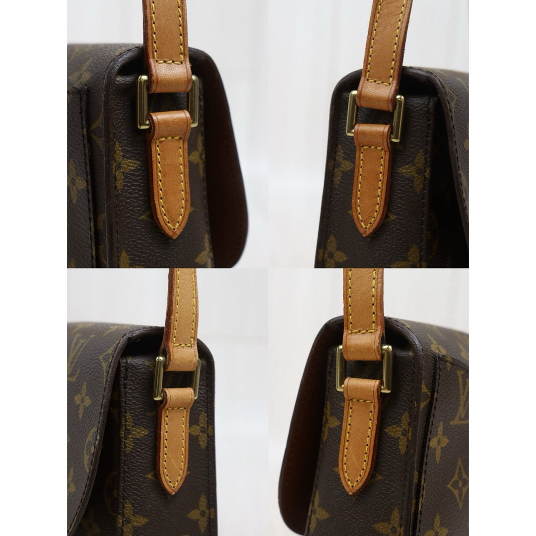 Include Entrupy Certificate of Authenticity｜Good ( Rank AB)｜ Louis Vuitton Monogram Saint Cloud PM Shoulder Bag ｜26061501