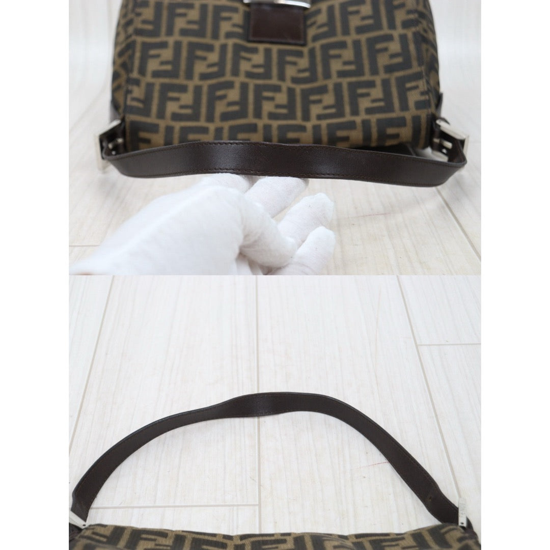 Good ( Rank AB)｜ FENDI Zucca Mamma Baguette Shoulder Bag｜V25052501