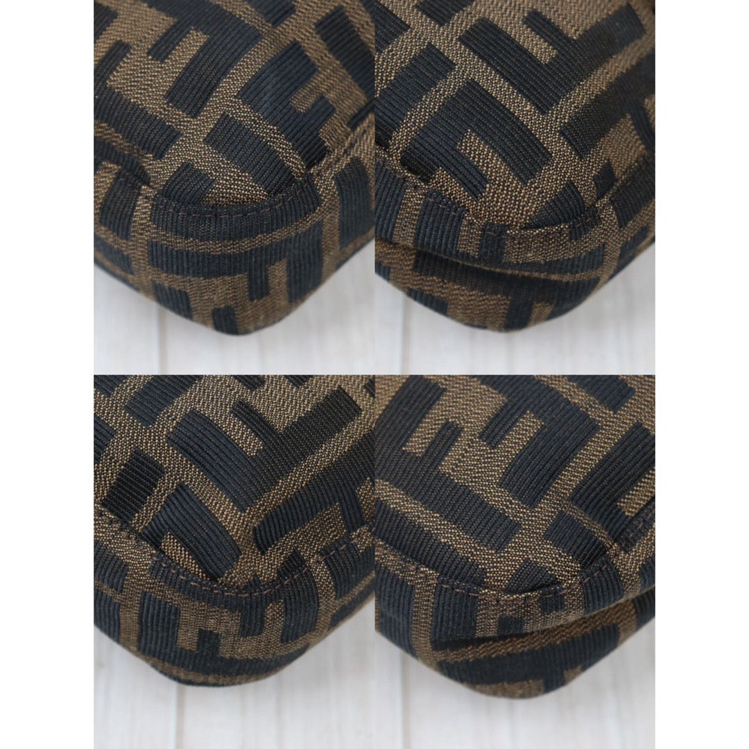 Rank A ｜ FENDI Zucca Mamma Baguette Shoulder Bag｜Q24051617