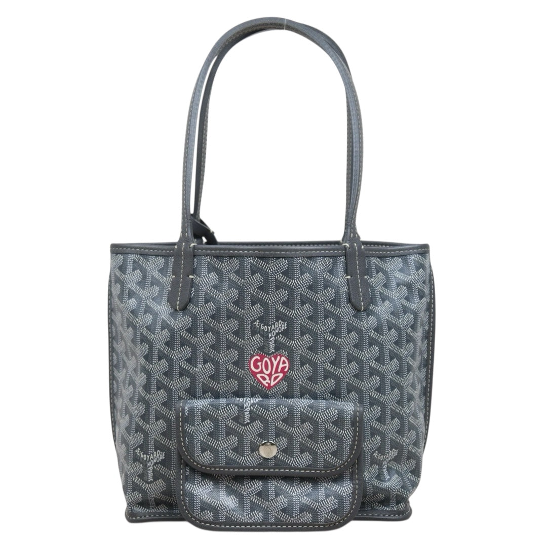 Very Good ( Rank A) ｜ Goyard Anjou Mini Tote Bag Gray｜S25081013