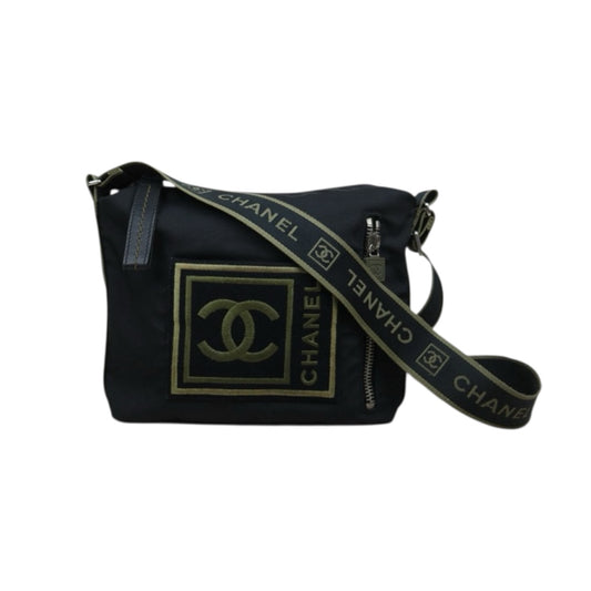 Good ( Rank AB)｜  Chanel Sports Line Canvas Camera Bag Coco Mark Shoulder bag  ｜A25091802