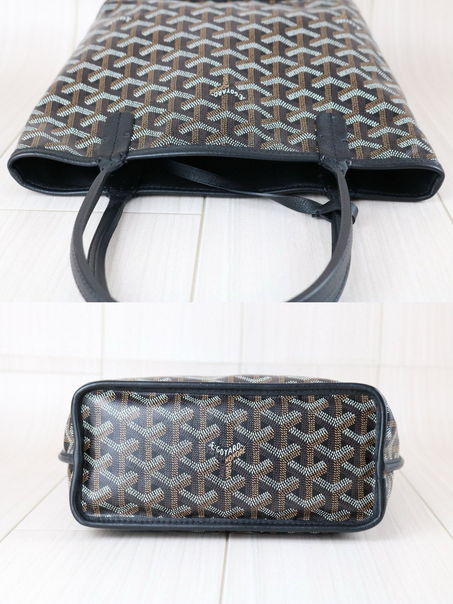 Very Good ( Rank A)｜ Goyard Mini Tote Bag Black｜B24111204