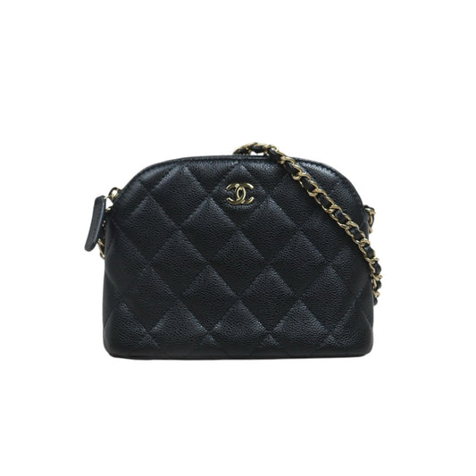 Include Entrupy Certificate of Authenticity｜Very Good（Rank A）｜CHANEL Caviar Skin Vanity Case Chain Bag  IC Chips Model｜S26080621