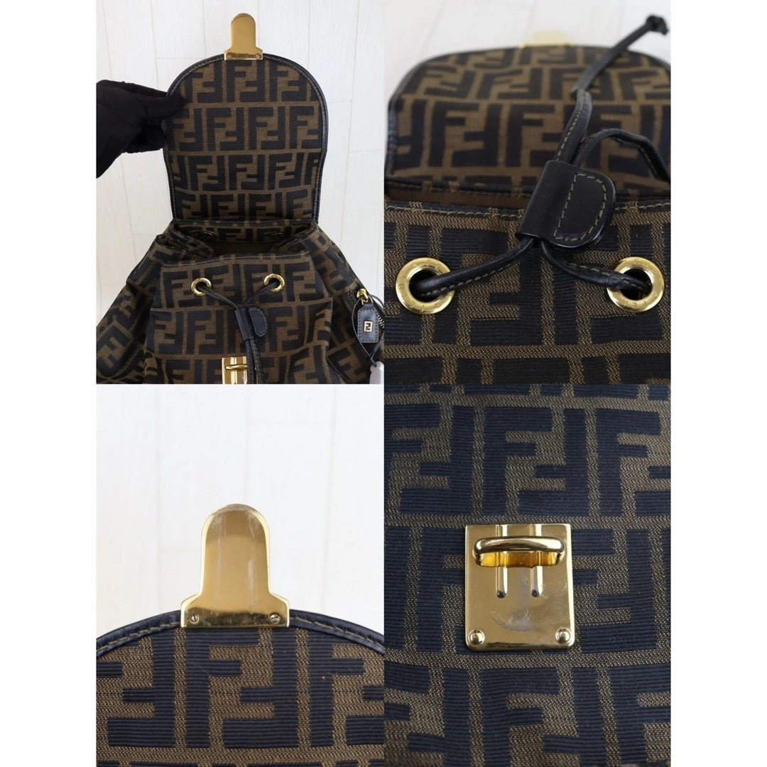 Very Good ( Rank A) ｜ FENDI Zucca Backpack ｜H24101005