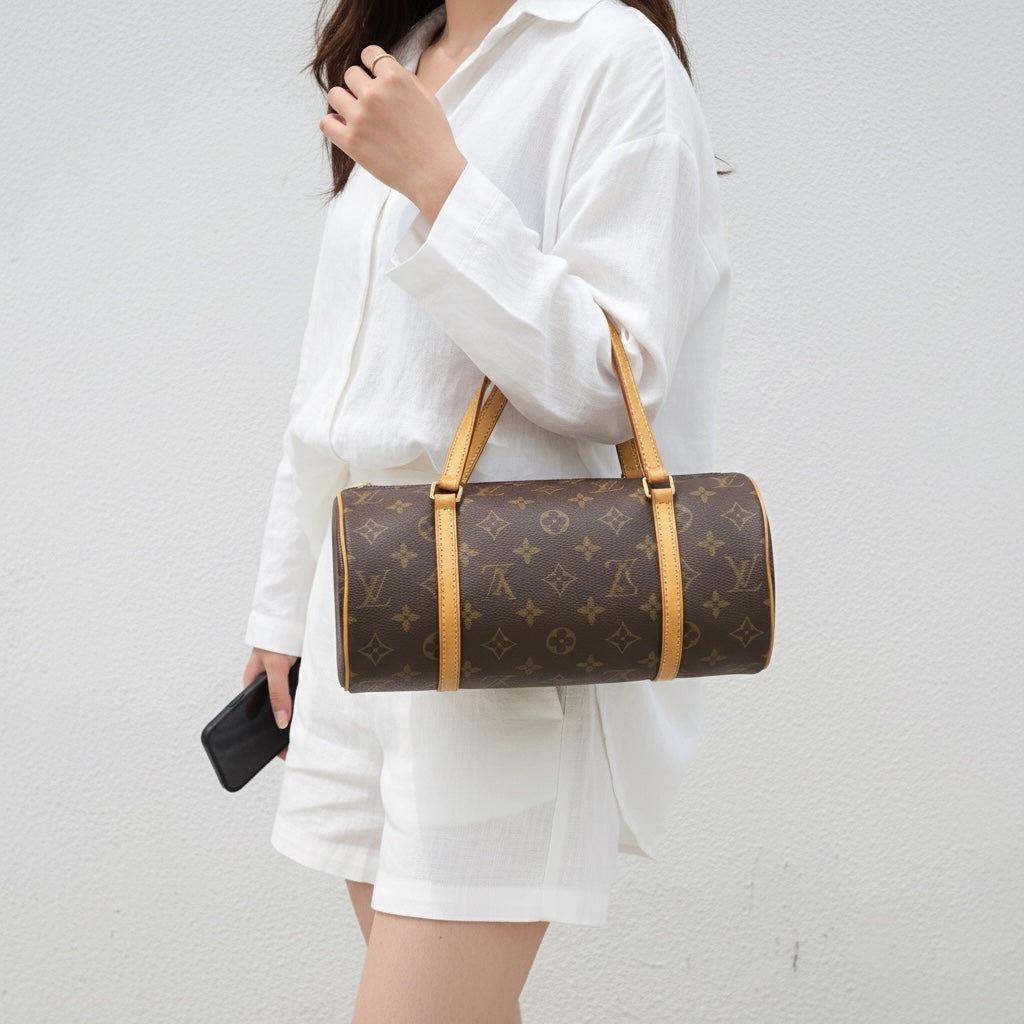 Include Entrupy Certificate of Authenticity｜Very Good ( Rank A)｜ Louis Vuitton Monogram Papillon 26 Handbag ｜26052601
