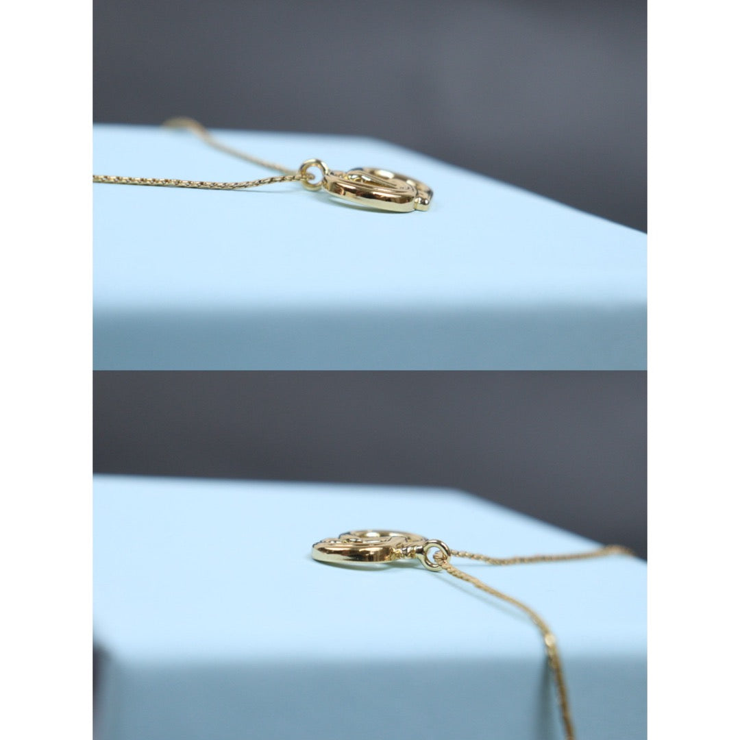 Include Authentic Detective Certificate of Authenticity｜Very Good ( Rank A) ｜ Dior Vintage CD Necklace ｜26040212