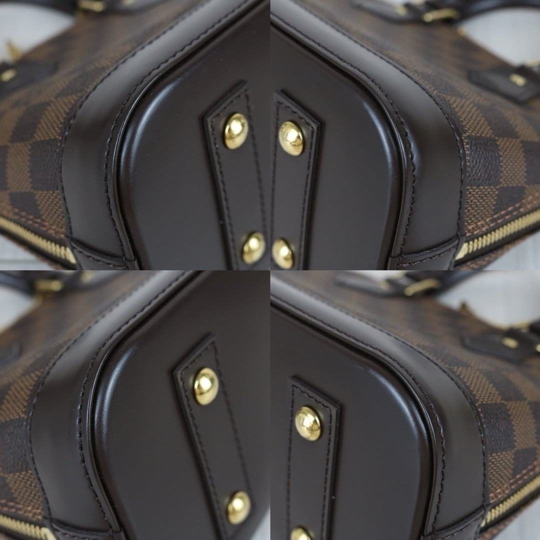 Include Entrupy Certificate of Authenticity｜Very Good ( Rank A)｜Louis Vuitton Damier Alma BB HandBag Shoulder Bag｜X26040817