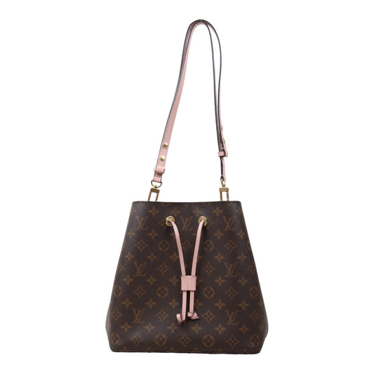 Rank A｜ LV Monogram Neonoe Canvas  Pink Shoulder Bag ｜S24061717