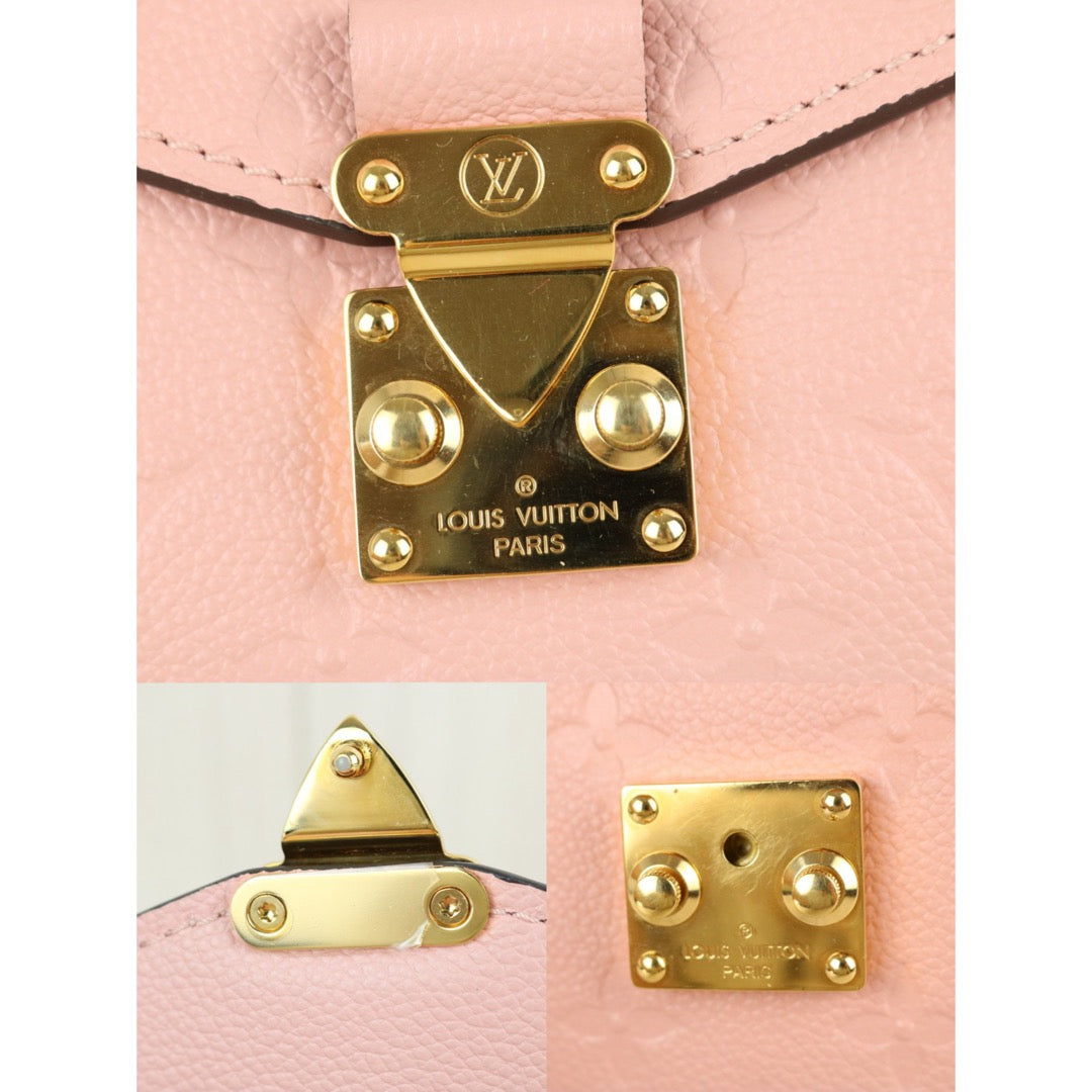 Include Entrupy Certificate of Authenticity｜Very Good ( Rank A)｜Louis Vuitton Monogram Empreinte Pichette Metis ShoulderBag Pink｜X26100703