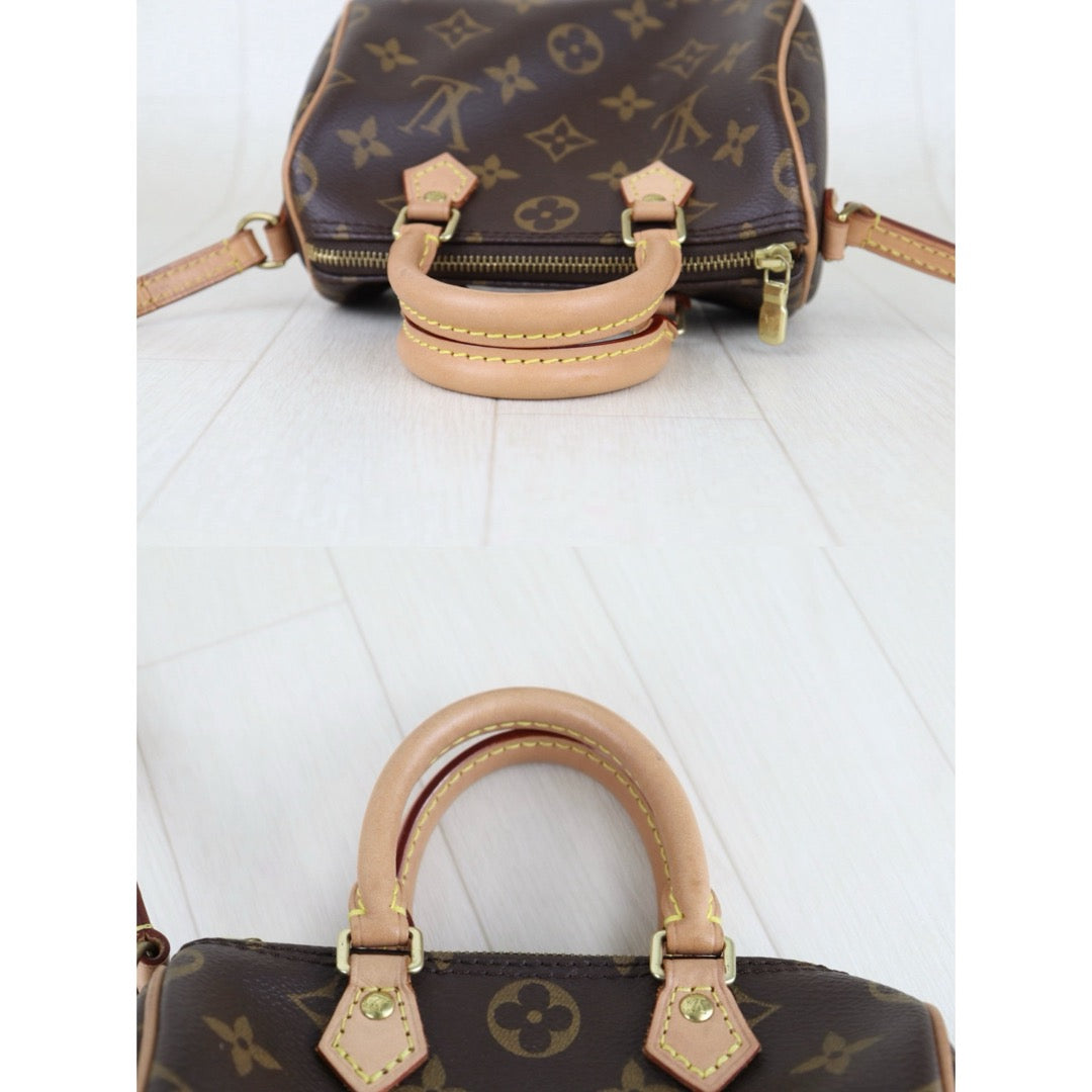 Good ( Rank AB)｜LV Monogram Nano Speedy  Shoulder Bag｜S25092803
