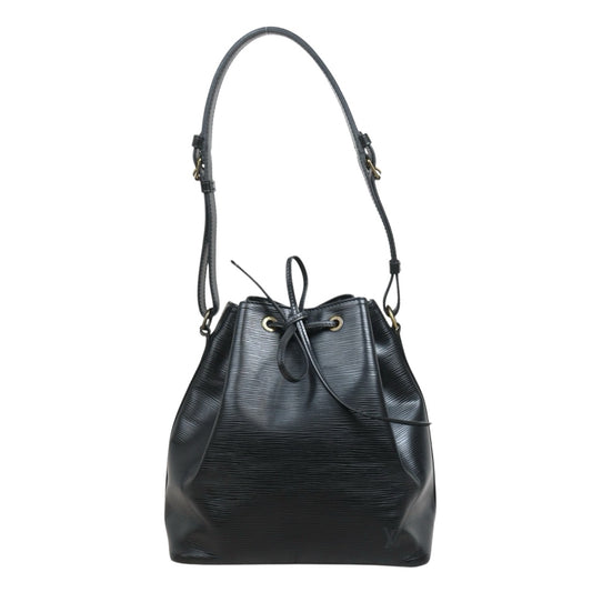 Include Entrupy Certificate of Authenticity｜Good ( Rank AB)｜Louis Vuitton Epi Slouchy Bucket Shoulder Bag Black｜W25122606