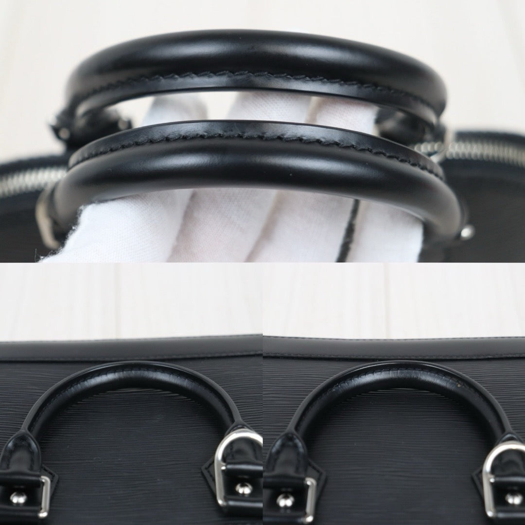 Good ( Rank AB)｜LV Epi Alma BB HandBag Shoulder Bag Black｜25111006