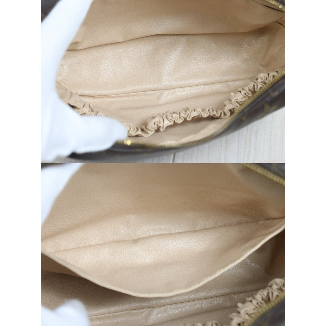 Include Entrupy Certificate of Authenticity｜Good ( Rank AB)｜ Louis Vuitton Truth Toilet 23 Monogram Makeup Pouch｜26072106