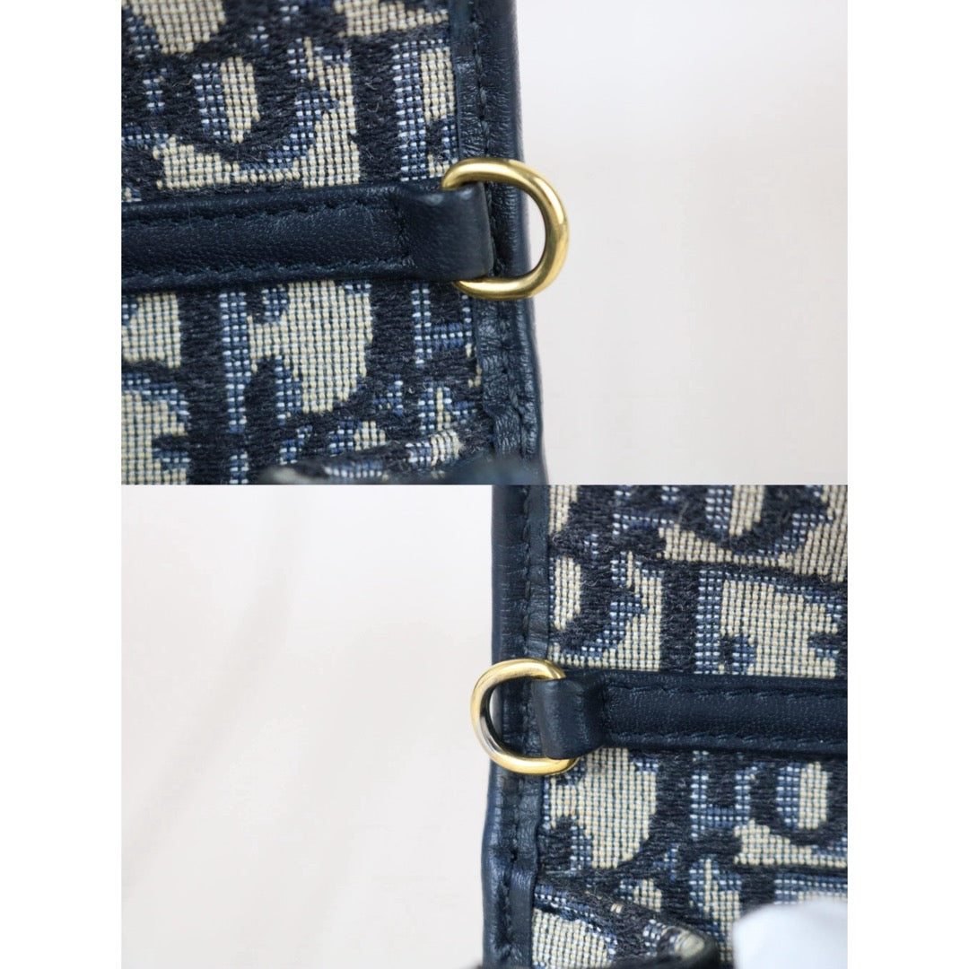 Include Entrupy Certificate of Authenticity｜Good ( Rank AB)｜Dior Trotter Montaige Mini  Box Chain Shoulder Bag ｜S26050701
