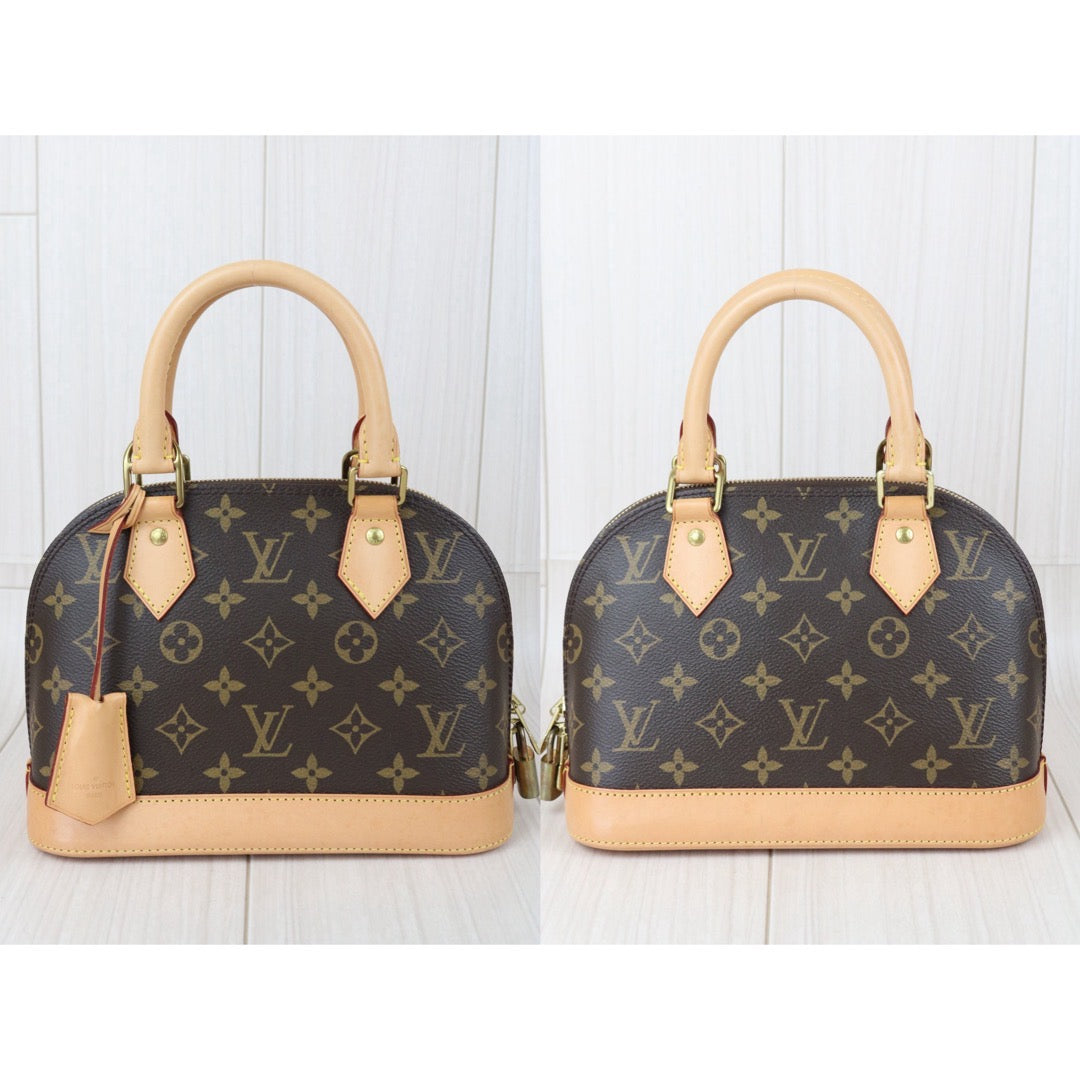 Include Entrupy Certificate of Authenticity｜Good ( Rank AB)｜Louis Vuitton Monogram Alma BB HandBag Shoulder Bag ｜X26062211