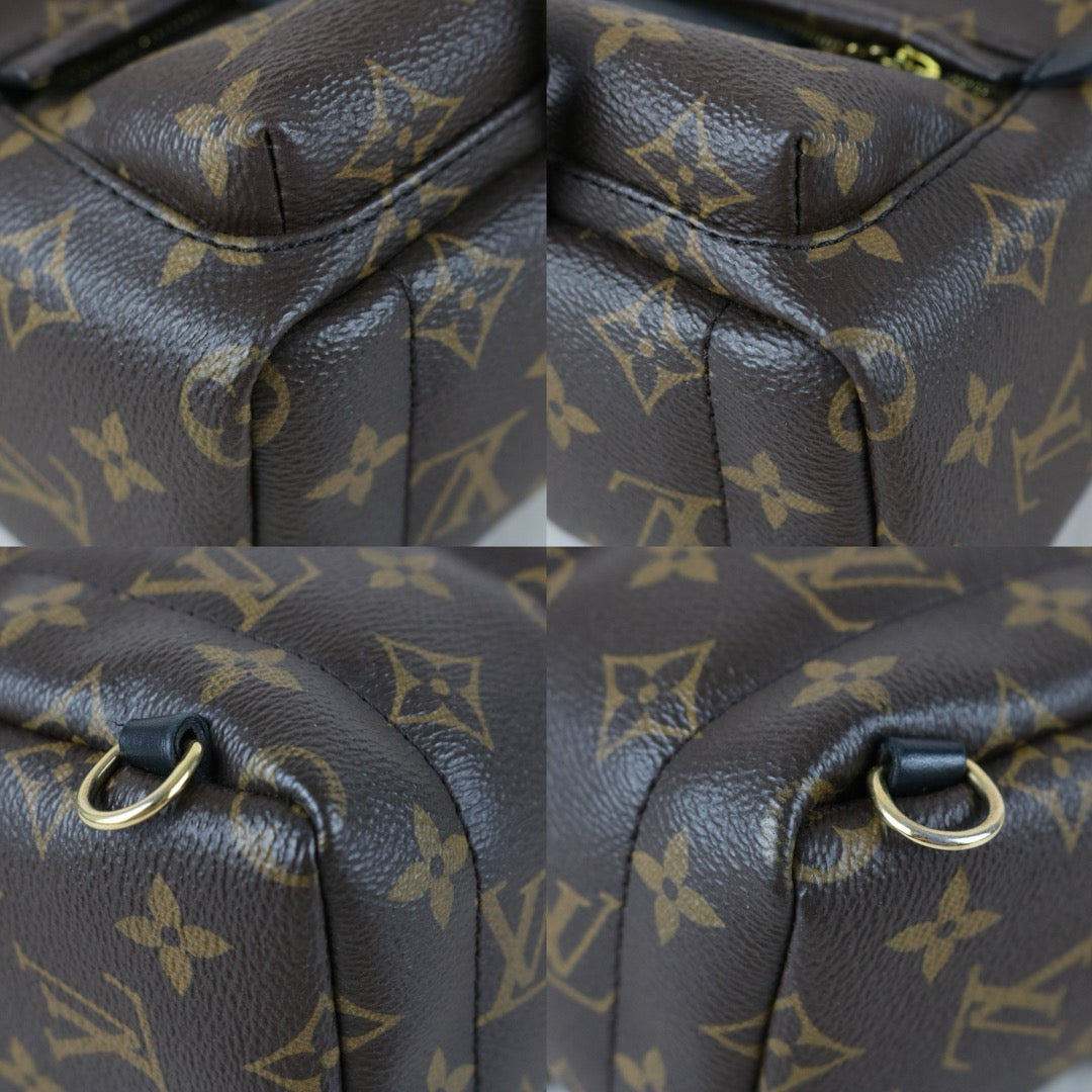 Very Good ( Rank A) ｜  LV Monogram Coated Canvas Mini Palm Springs Backpack｜S25061003