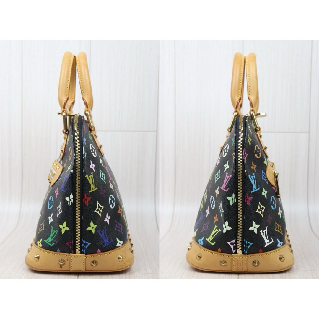 Good ( Rank AB)｜  LV Monogram  Multicolor Alma Black Hand Bag ｜24122619
