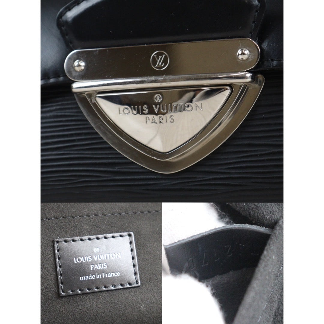 Rank A｜ LV Epi Shoulder Bag Black｜23092210