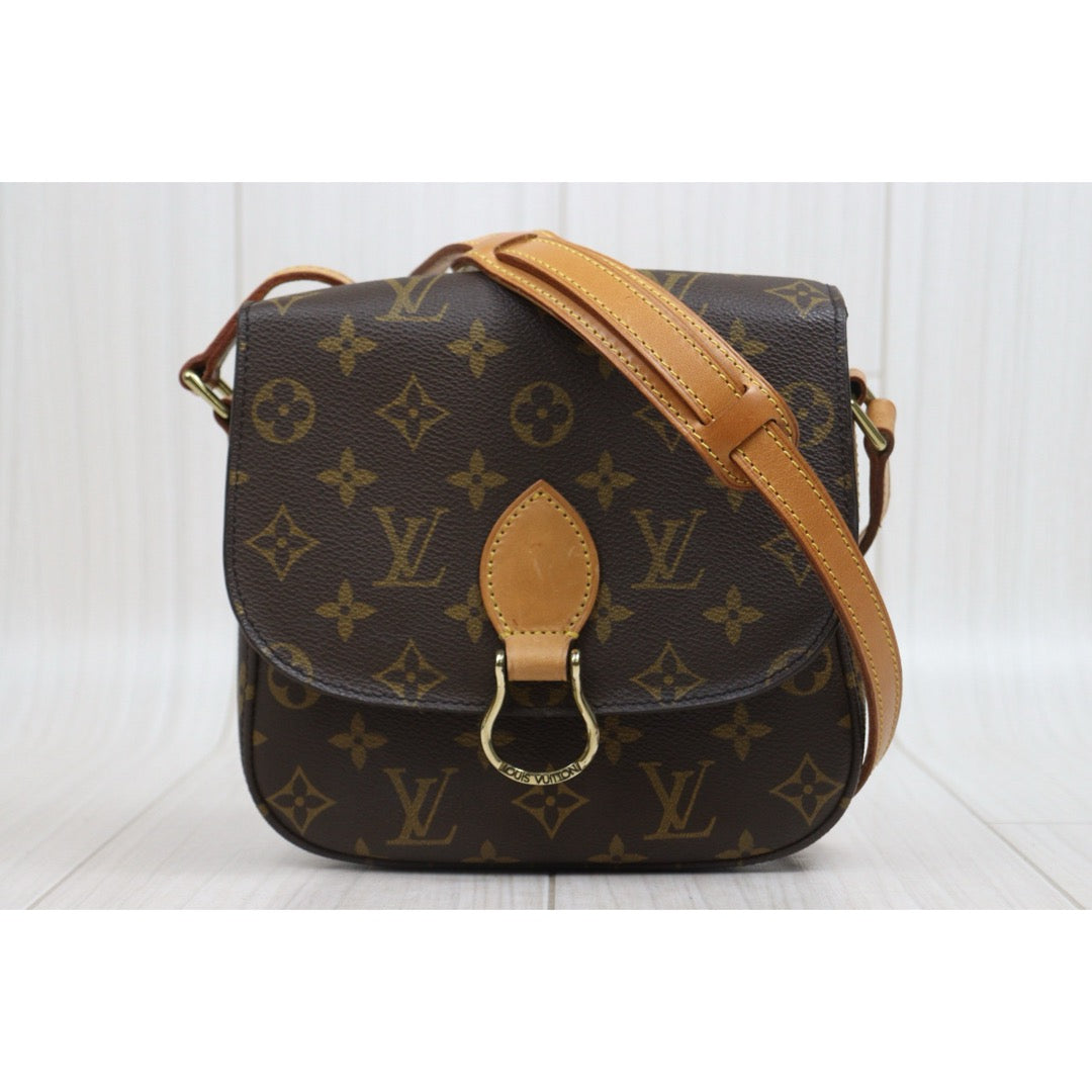 Include Entrupy Certificate of Authenticity｜Good ( Rank AB)｜ Louis Vuitton Monogram Saint Cloud MM Shoulder Bag ｜26062907