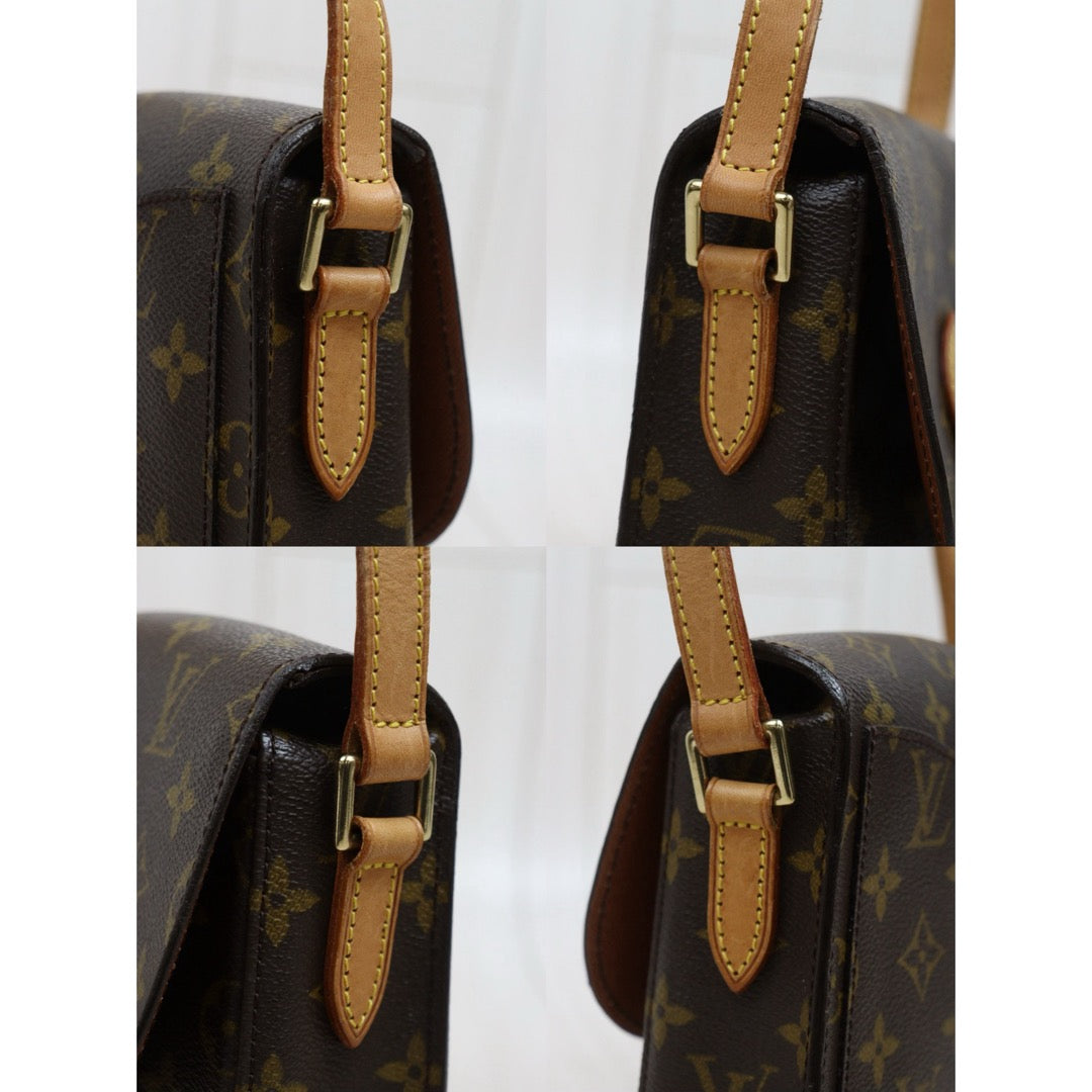 Include Entrupy Certificate of Authenticity｜Good ( Rank AB)｜ Louis Vuitton Monogram Saint Cloud PM Shoulder Bag ｜26031907