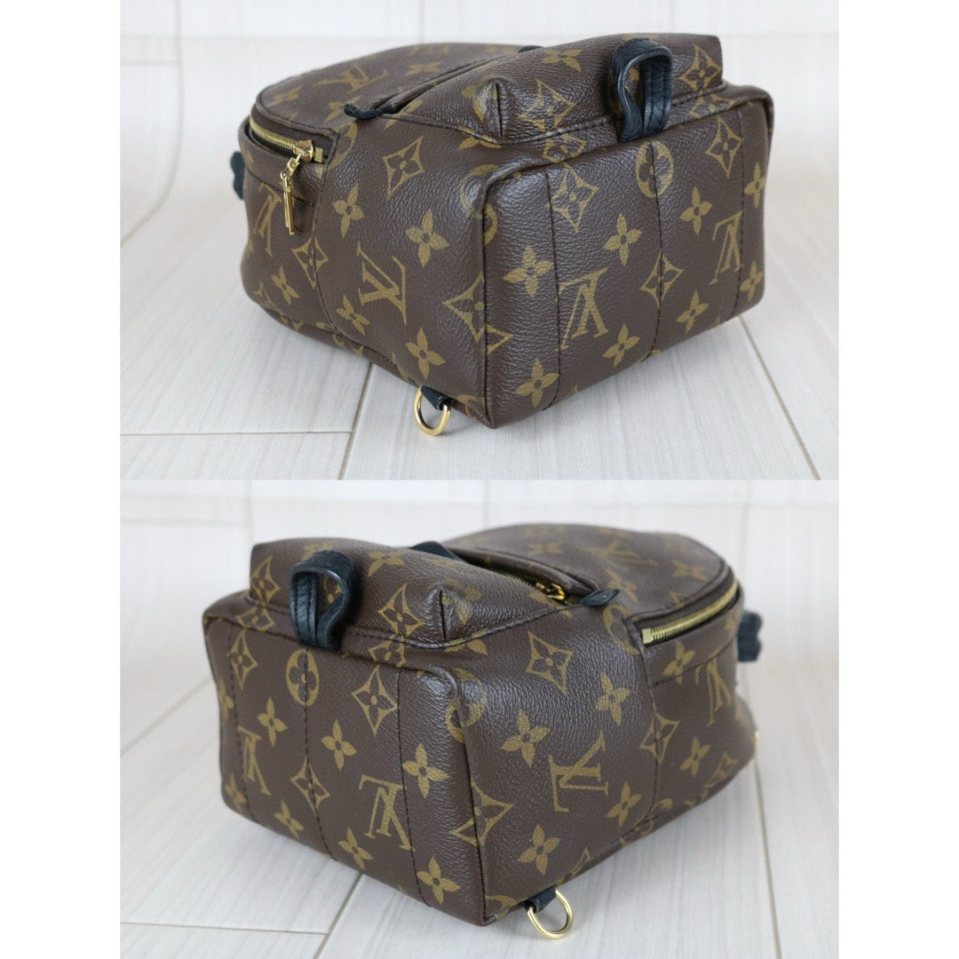 Good ( Rank AB)｜  LV Monogram Coated Canvas Mini Palm Springs Backpack IC Chips Model｜W25102311