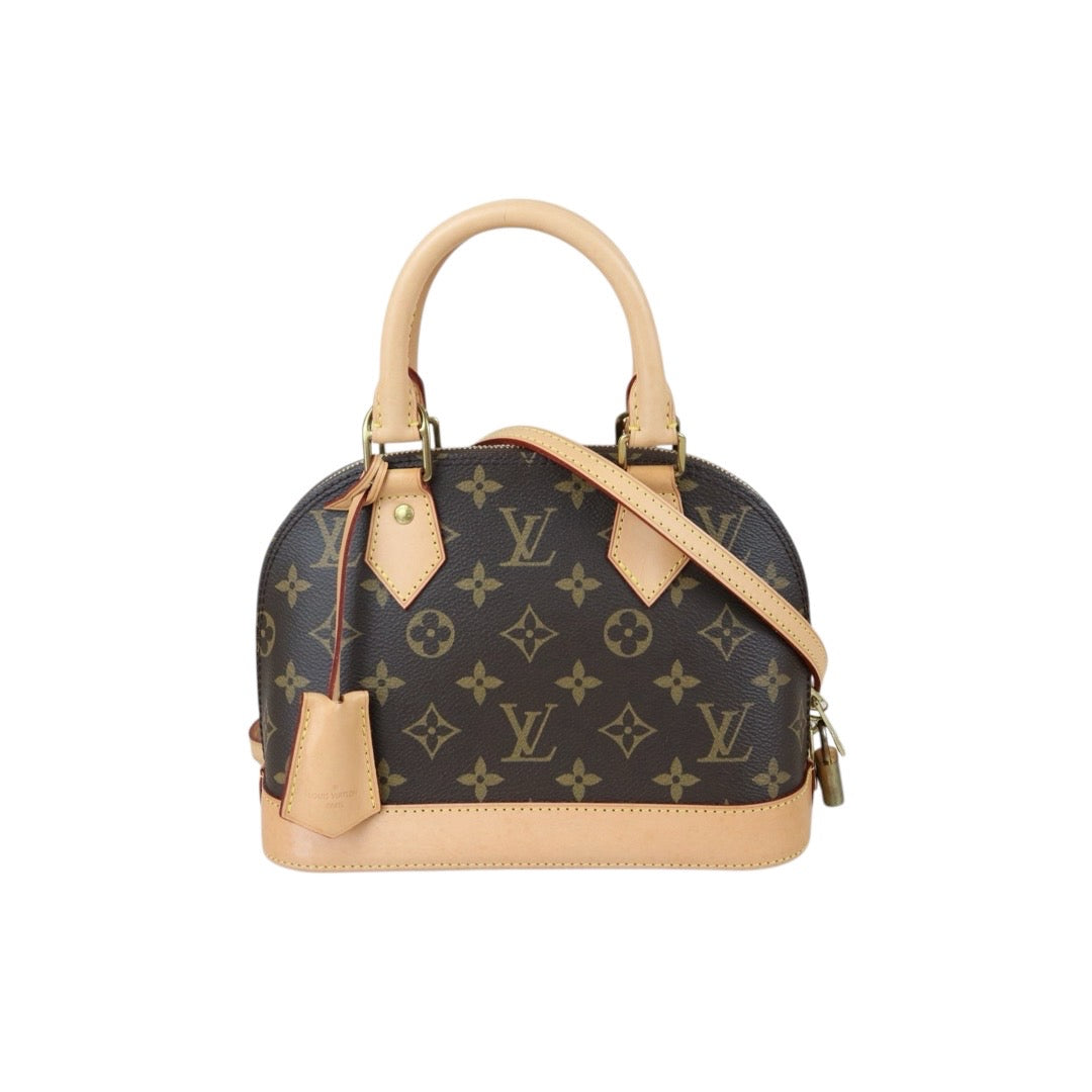 Include Entrupy Certificate of Authenticity｜Good ( Rank AB)｜Louis Vuitton Monogram Alma BB HandBag Shoulder Bag ｜X26062211