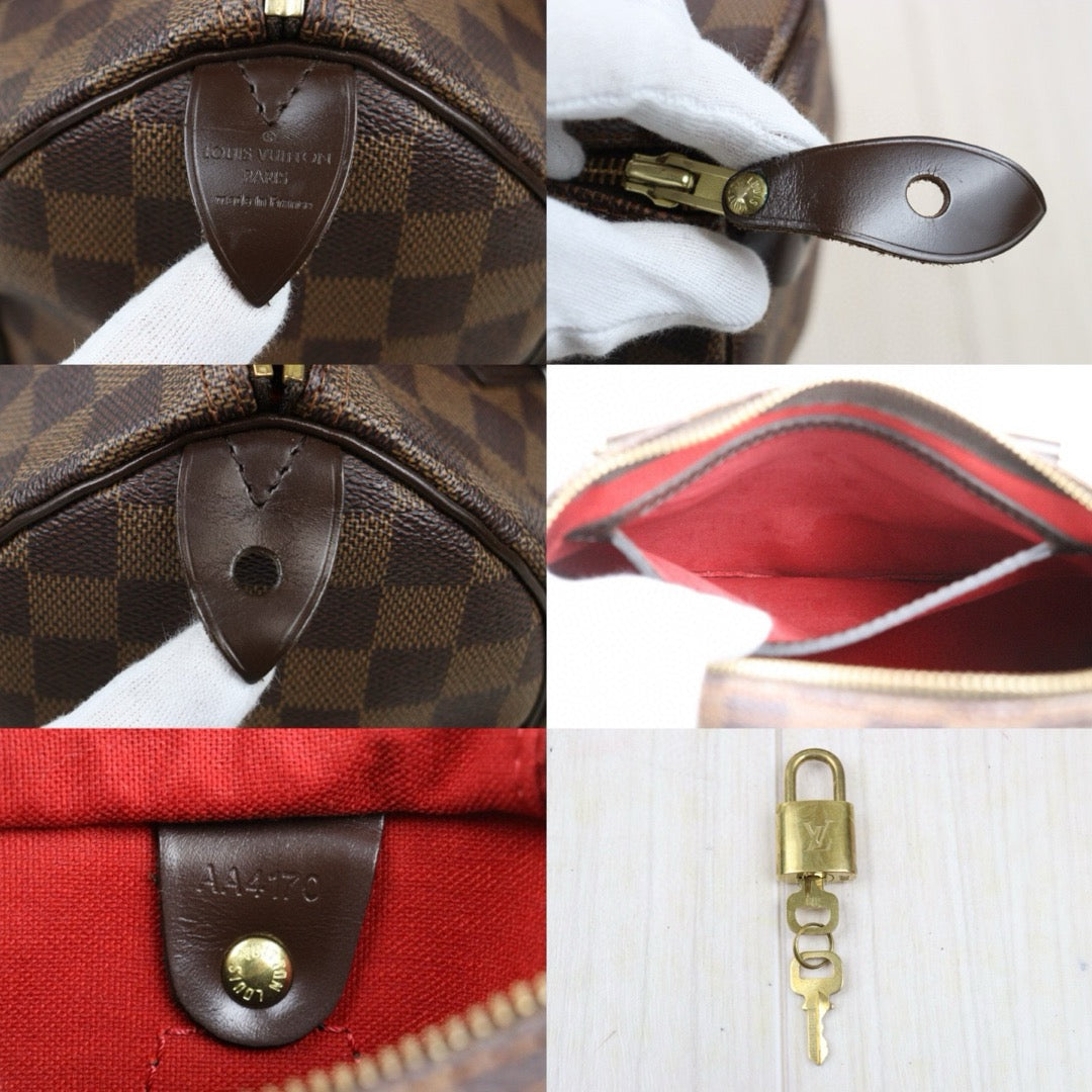 Good ( Rank AB)｜ LV Damier Speedy 25 Hand Bag ｜25011605