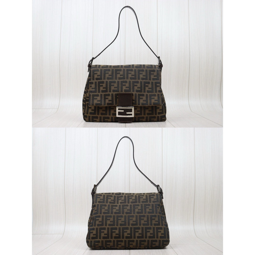 Very Good ( Rank A) ｜ FENDI Zucca Mamma Baguette Shoulder Bag ｜24112113