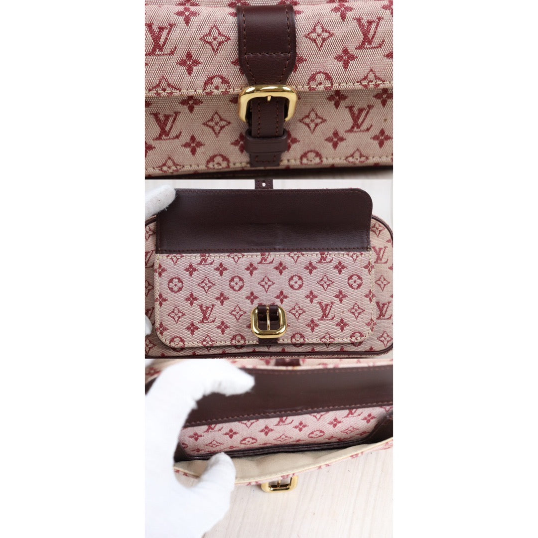 Rank AB ｜ LV Monogram Denim  Red Shoulder Bag｜23113016