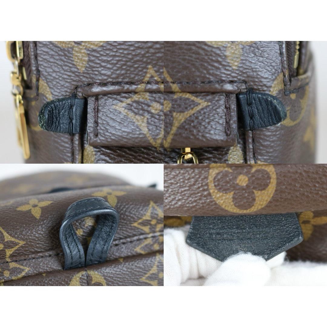 Good ( Rank AB)｜  LV Monogram Coated Canvas Mini Palm Springs Backpack IC Chips Model｜W25102311