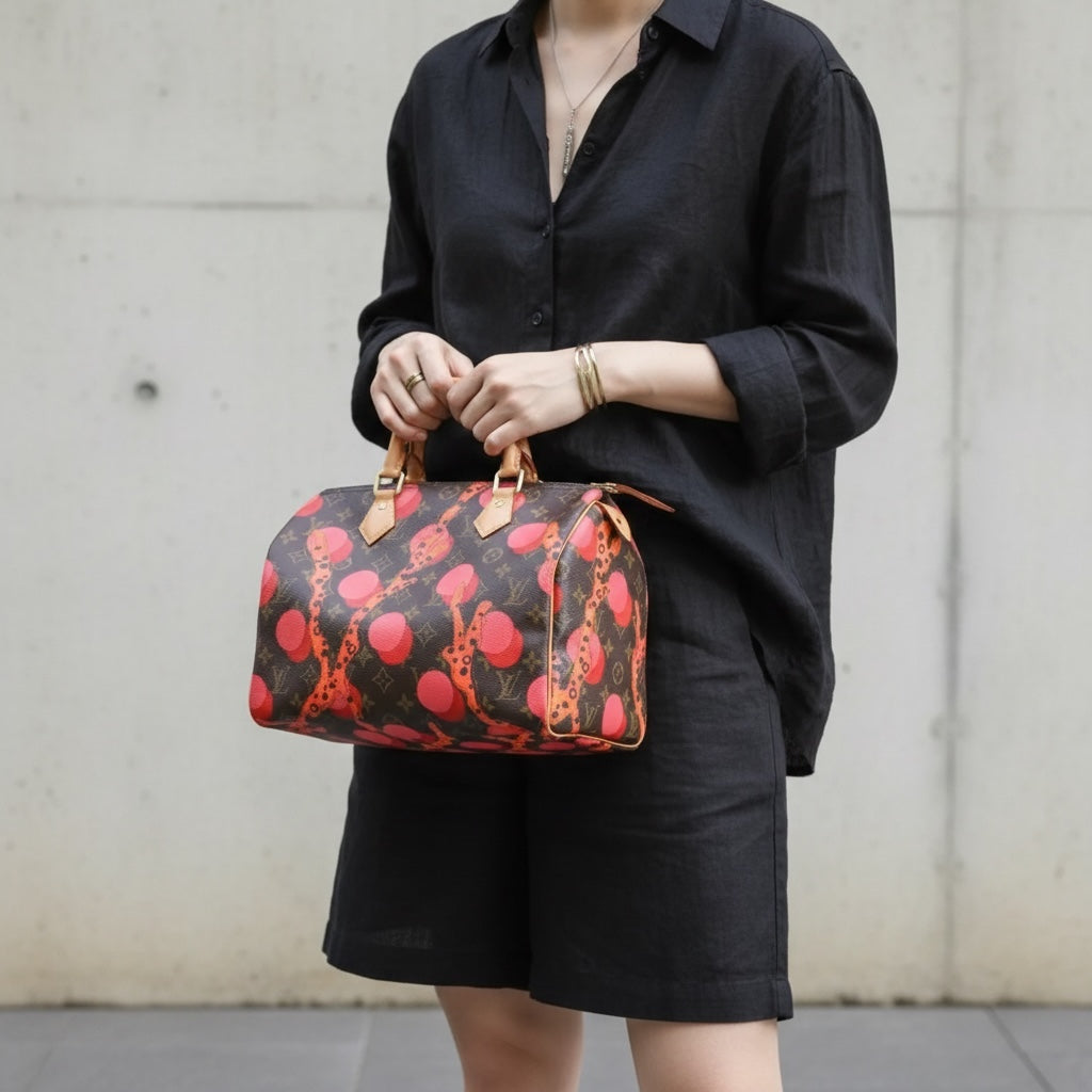 Include Entrupy Certificate of Authenticity｜Good ( Rank AB) ｜ Louis Vuitton  Monogram Graffiti Speedy 30 Hand Bag Shoulder Bag  Limited edition｜S26060503