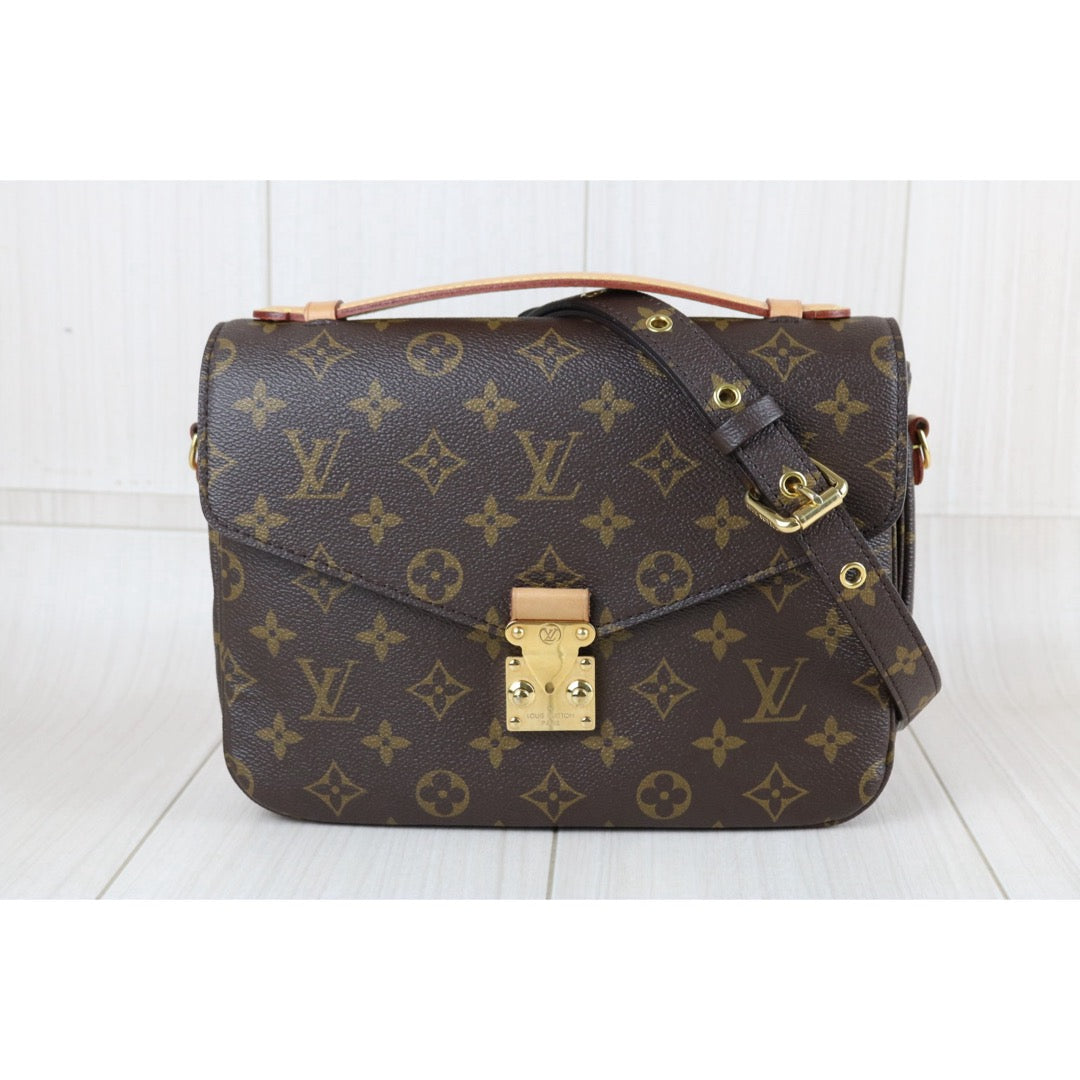 Include Entrupy Certificate of Authenticity｜Good ( Rank AB)｜Louis Vuitton Monogram Pichette Metis ShoulderBag IC Chips Model｜S26062901