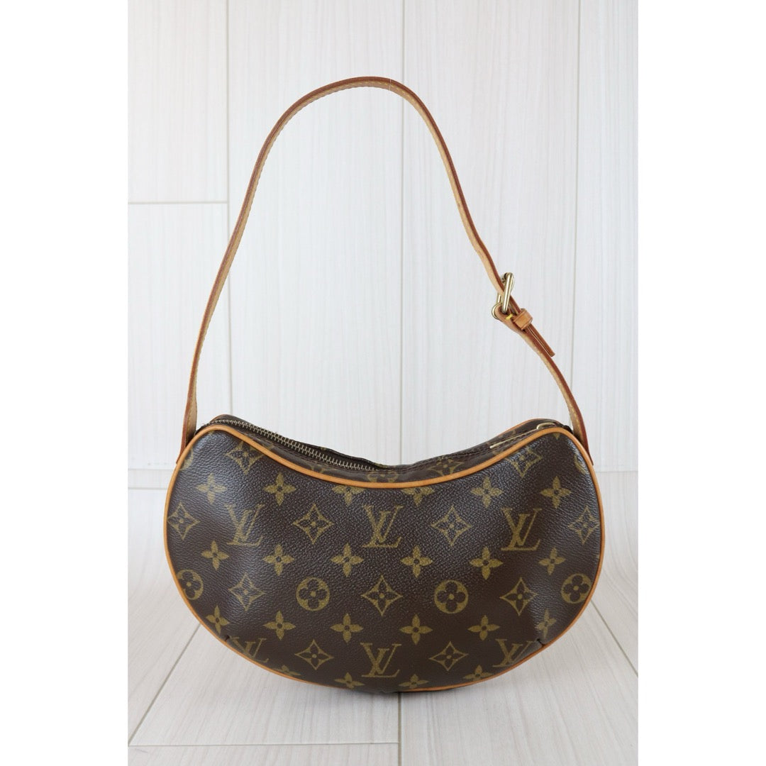 Good ( Rank AB)｜LV Monogram Pochette Croissant PM Shoulder Bag｜S25122302