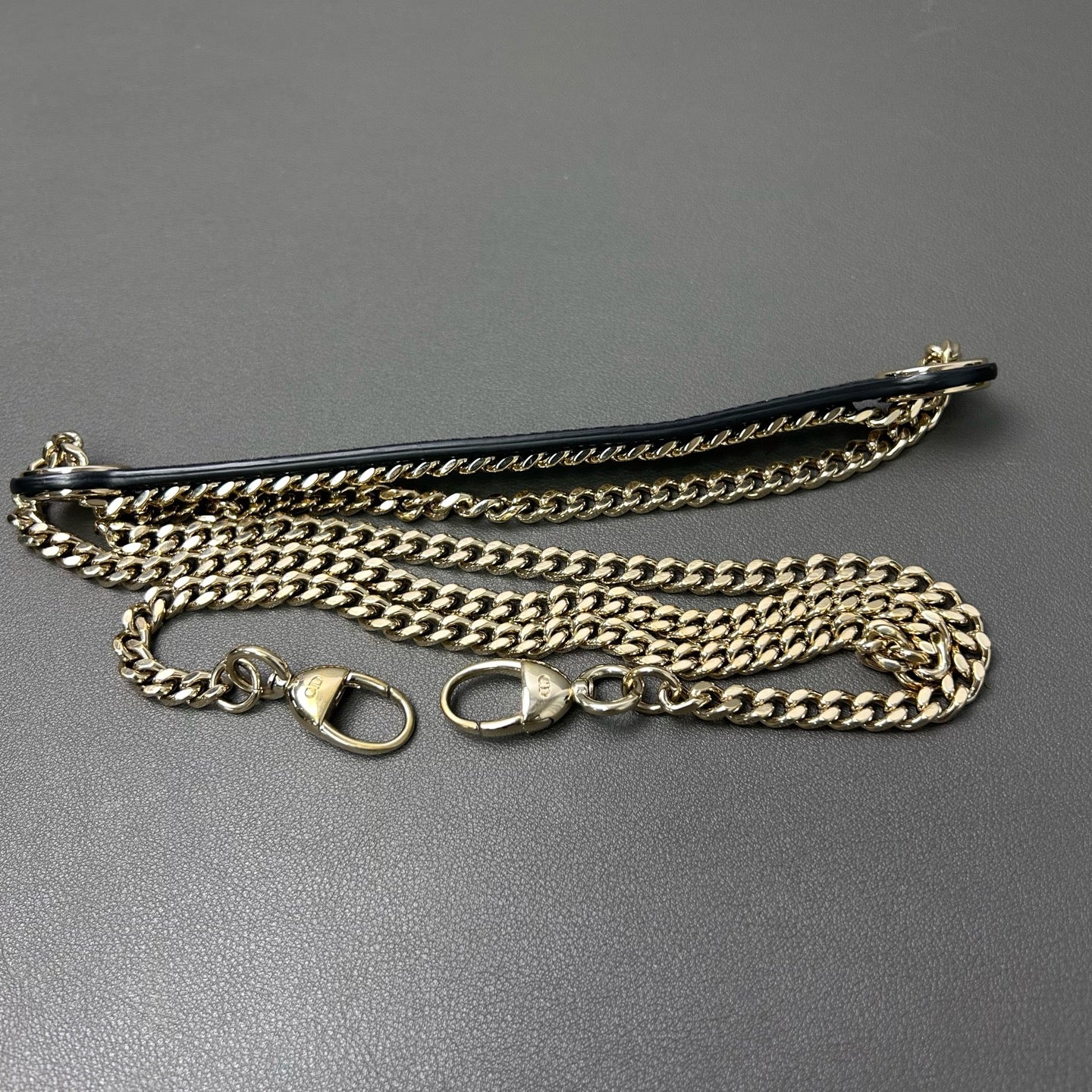 Dior Mini Lady Dior 2WAY Shoulder Bag Handbag Black